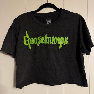 Goosebumps Cropped Tee